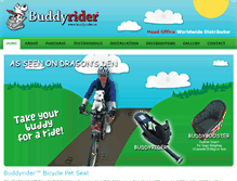 Tablet Screenshot of buddyrider.ca